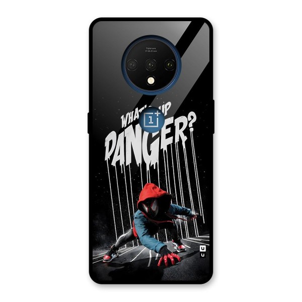 Danger Up Glass Back Case for OnePlus 7T