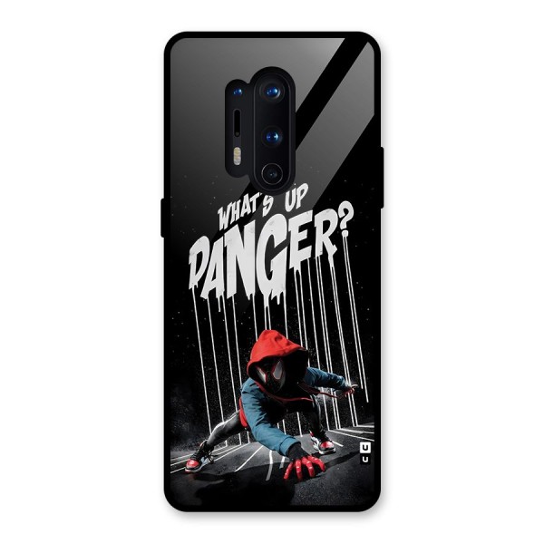 Danger Up Glass Back Case for OnePlus 8 Pro