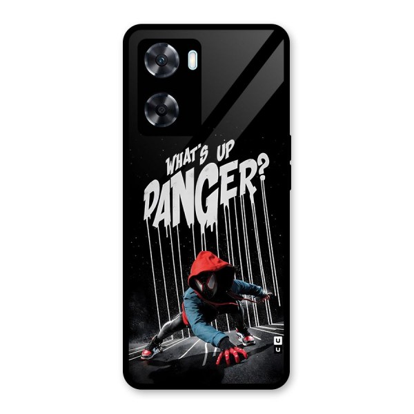 Danger Up Glass Back Case for Oppo A77