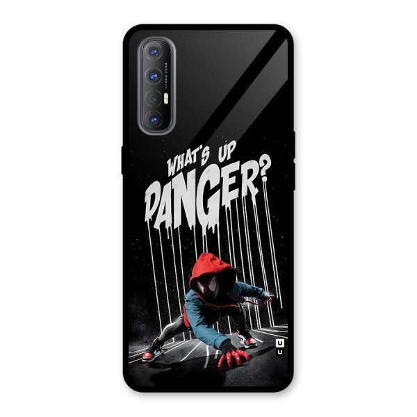 Danger Up Glass Back Case for Oppo Reno3 Pro