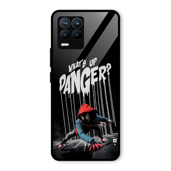 Danger Up Glass Back Case for Realme 8 Pro