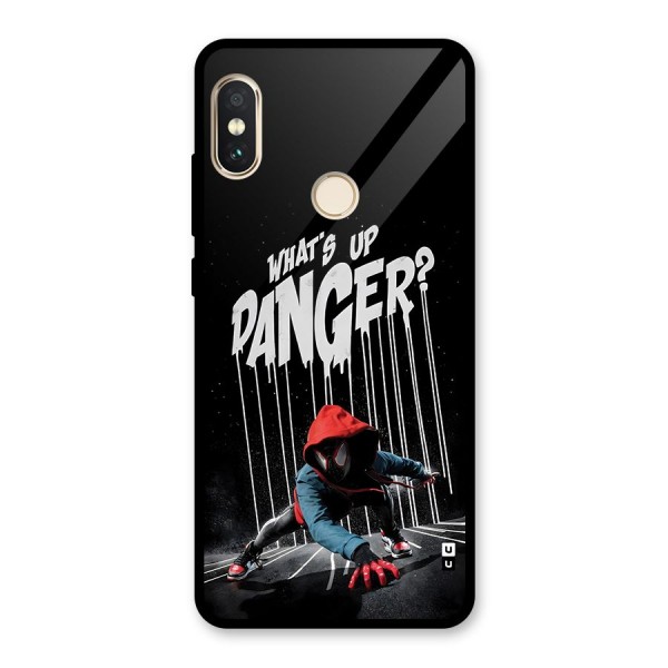 Danger Up Glass Back Case for Redmi Note 5 Pro