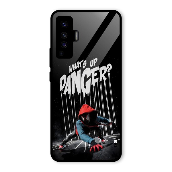 Danger Up Glass Back Case for Vivo X50