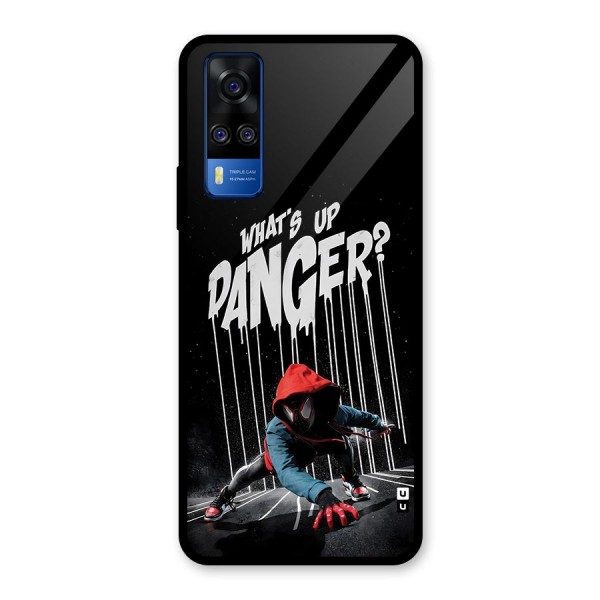 Danger Up Glass Back Case for Vivo Y51