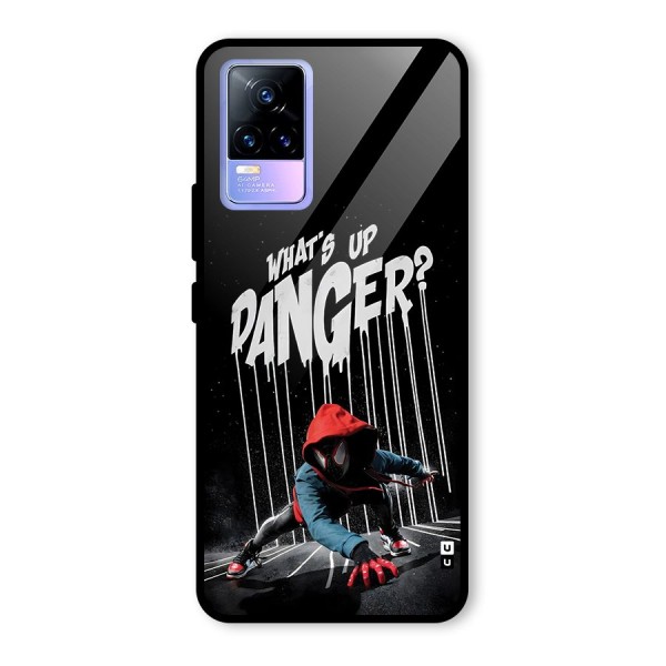 Danger Up Glass Back Case for Vivo Y73