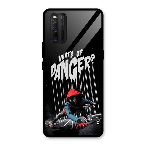 Danger Up Glass Back Case for Vivo iQOO 3