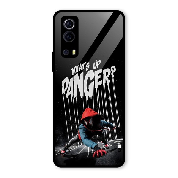 Danger Up Glass Back Case for Vivo iQOO Z3