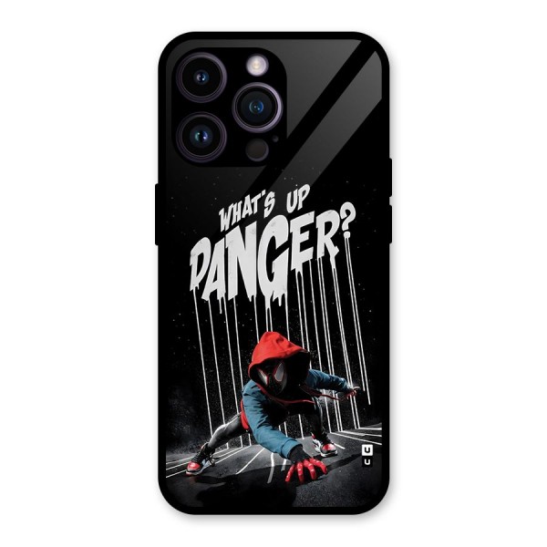 Danger Up Glass Back Case for iPhone 14 Pro Max