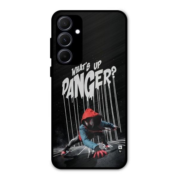 Danger Up Metal Back Case for Galaxy A35