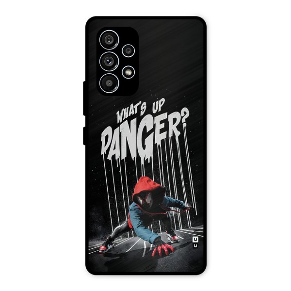 Danger Up Metal Back Case for Galaxy A53 5G