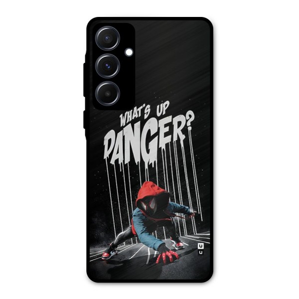 Danger Up Metal Back Case for Galaxy A55