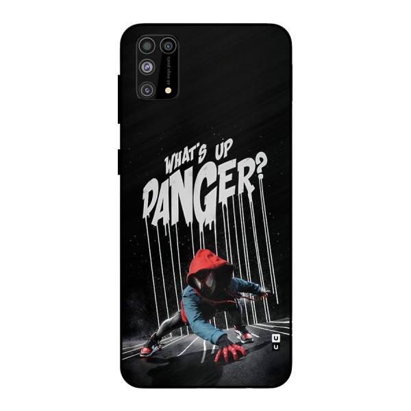 Danger Up Metal Back Case for Galaxy F41