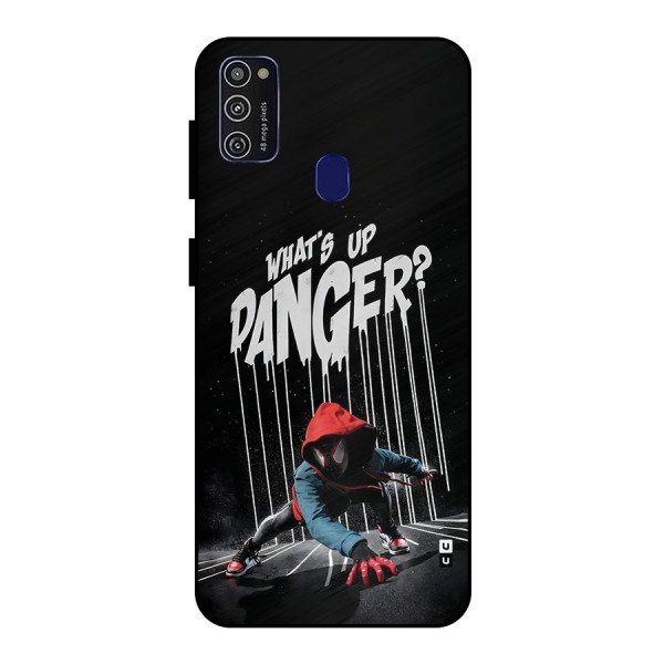 Danger Up Metal Back Case for Galaxy M30s
