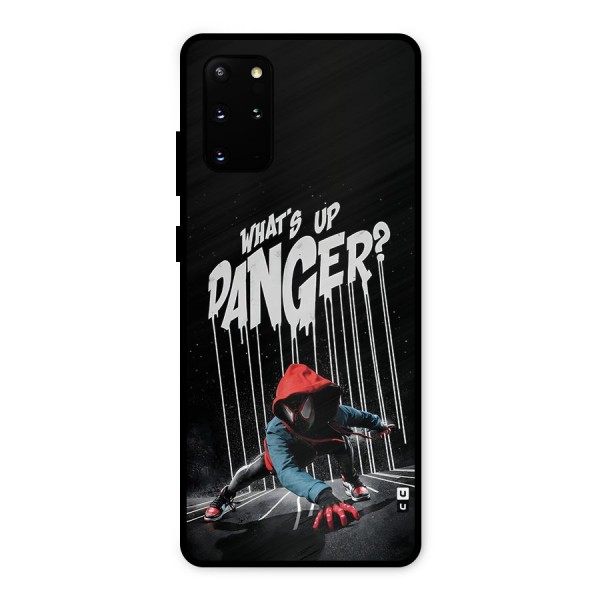 Danger Up Metal Back Case for Galaxy S20 Plus