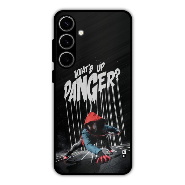 Danger Up Metal Back Case for Galaxy S24 Plus