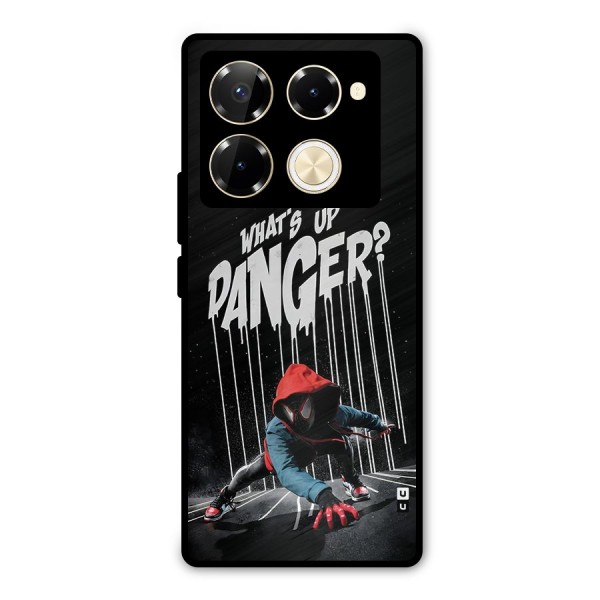 Danger Up Metal Back Case for Infinix Note 40 Pro Plus