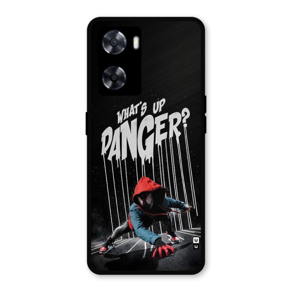 Danger Up Metal Back Case for Oppo A57 2022
