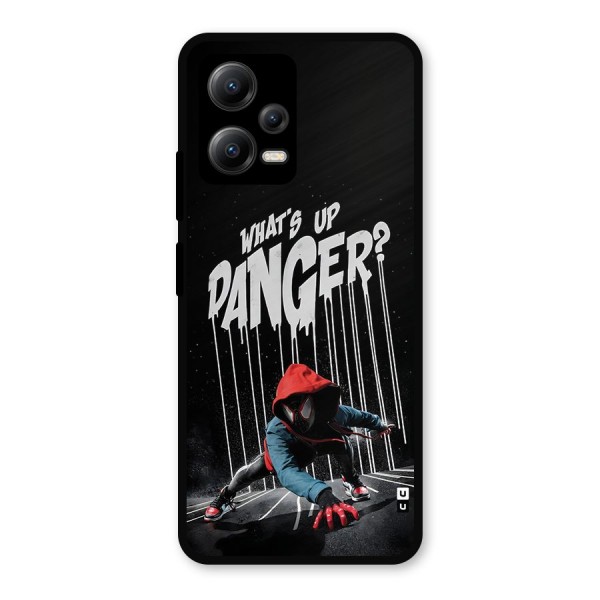 Danger Up Metal Back Case for Poco X5