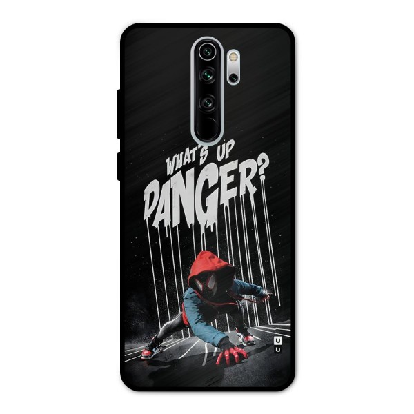 Danger Up Metal Back Case for Redmi Note 8 Pro