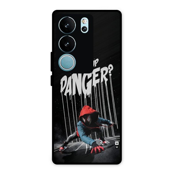 Danger Up Metal Back Case for Vivo V29