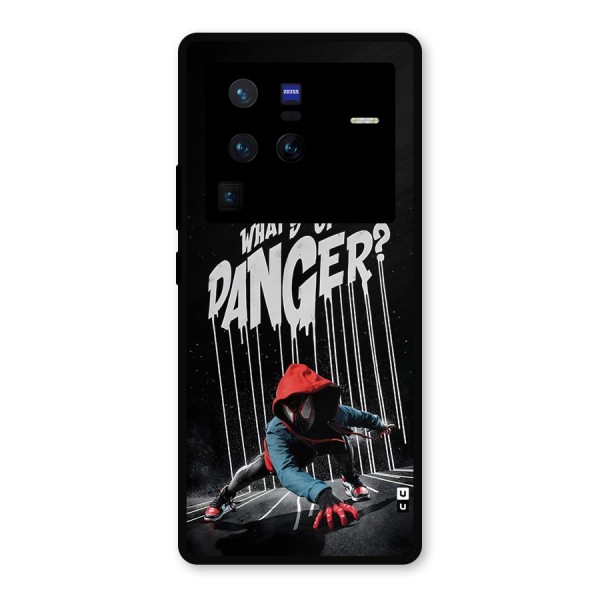 Danger Up Metal Back Case for Vivo X80 Pro