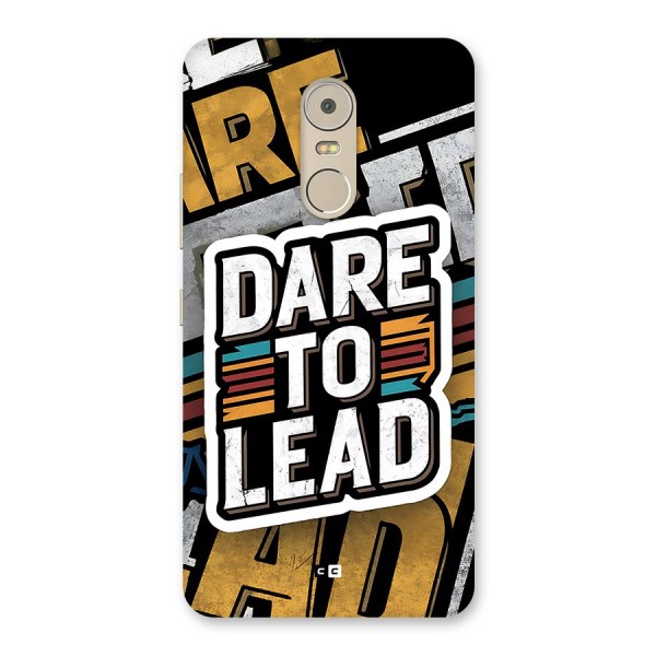 Dare To Lead Back Case for Lenovo K6 Note