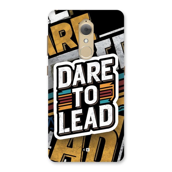 Dare To Lead Back Case for Lenovo K8