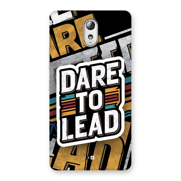 Dare To Lead Back Case for Lenovo Vibe P1M