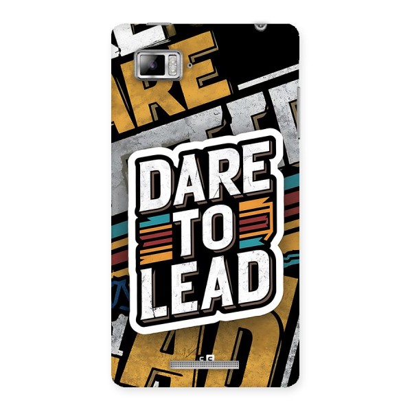 Dare To Lead Back Case for Lenovo Vibe Z K910