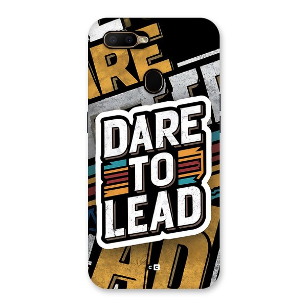 Dare To Lead Back Case for Oppo A5s