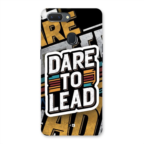 Dare To Lead Back Case for Realme 2