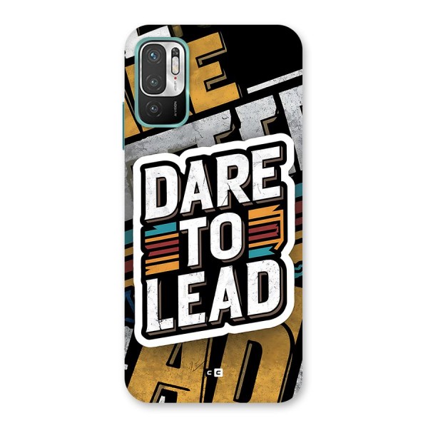 Dare To Lead Back Case for Redmi Note 10T 5G