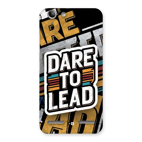 Dare To Lead Back Case for Vibe K5 Plus