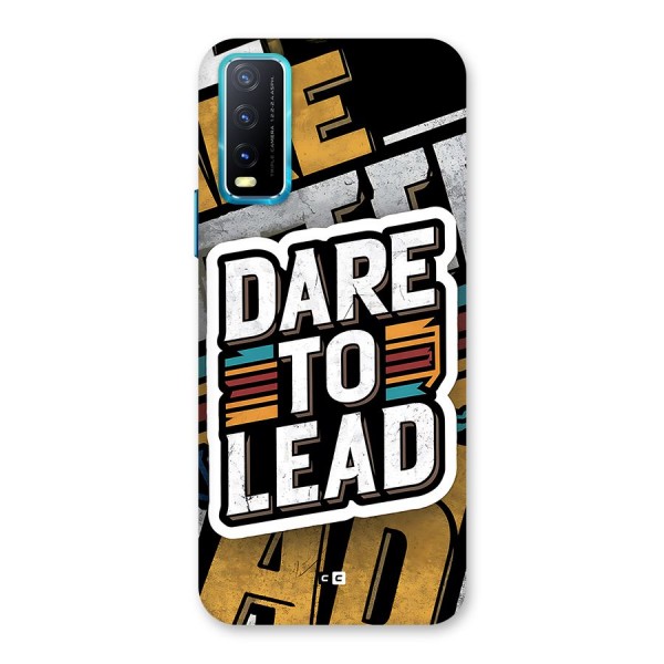 Dare To Lead Back Case for Vivo Y12s