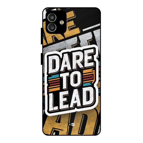 Dare To Lead Metal Back Case for Galaxy M13 5G