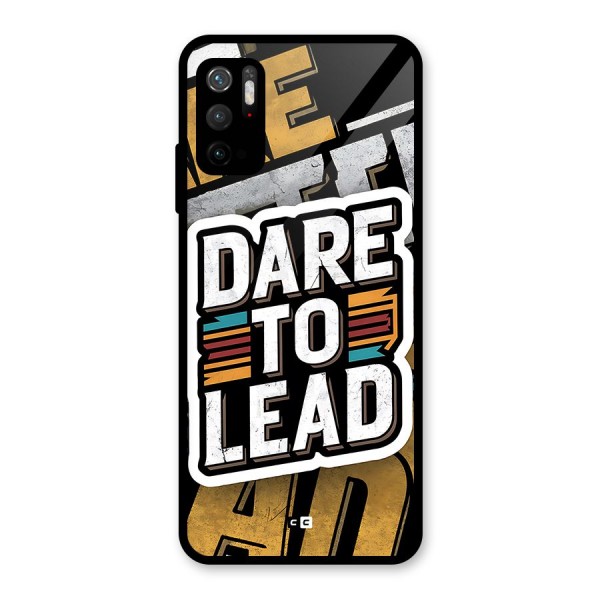 Dare To Lead Metal Back Case for Redmi Note 10T 5G