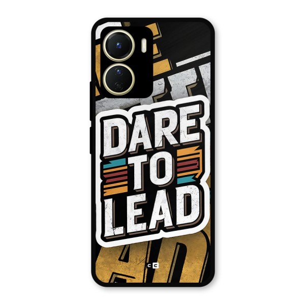 Dare To Lead Metal Back Case for Vivo Y16