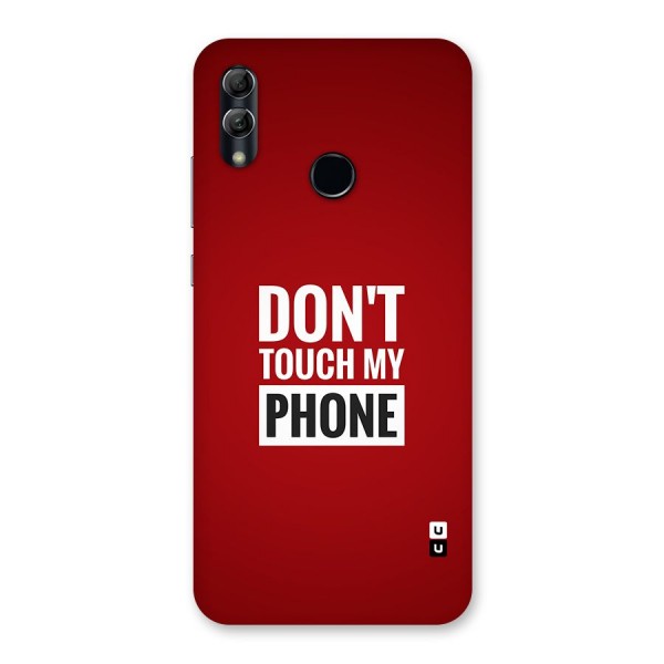 Dare To Touch Back Case for Honor 10 Lite