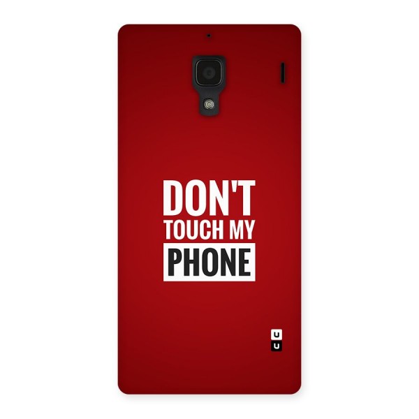 Dare To Touch Back Case for Redmi 1s