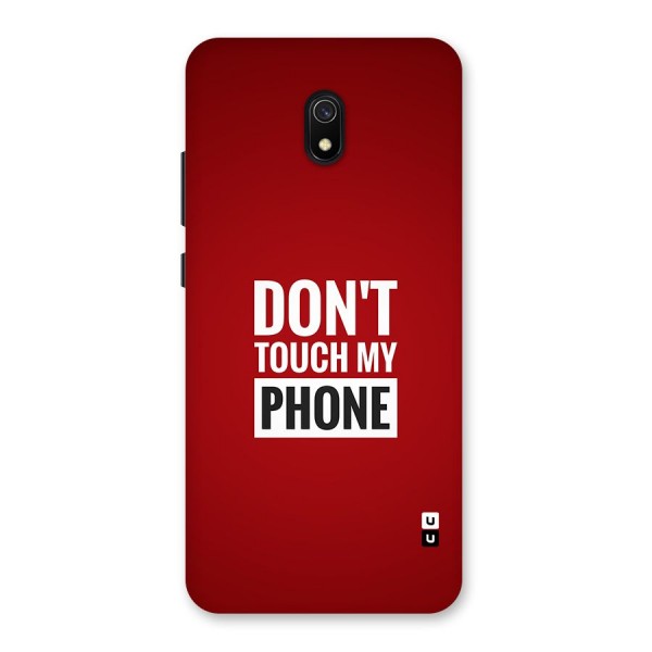 Dare To Touch Back Case for Redmi 8A