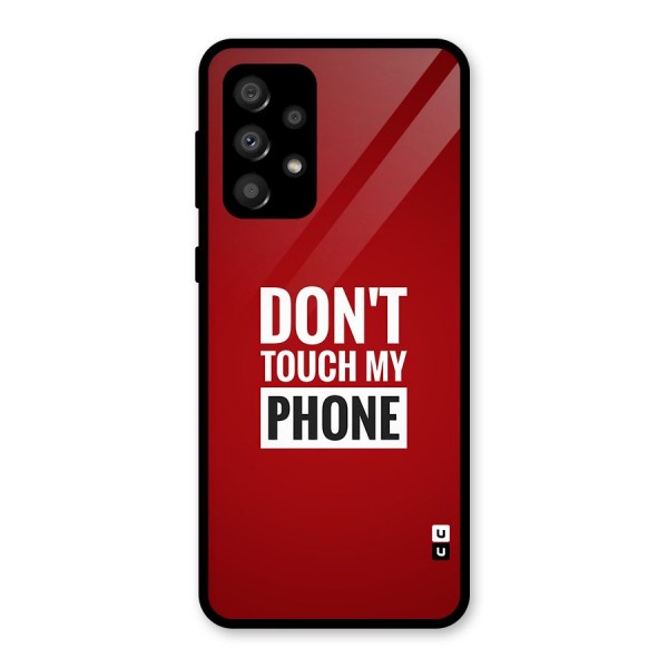 Dare To Touch Glass Back Case for Galaxy A32