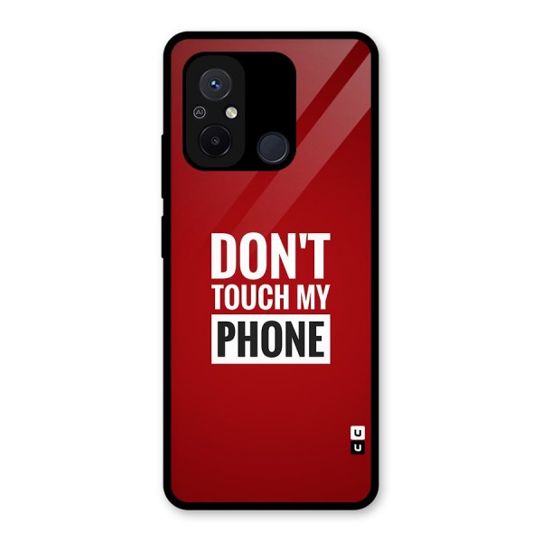 Dare To Touch Glass Back Case for Redmi 12C