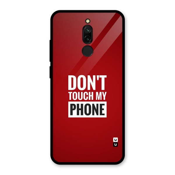 Dare To Touch Glass Back Case for Redmi 8