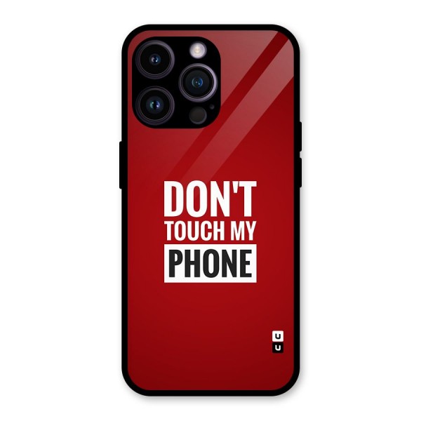 Dare To Touch Glass Back Case for iPhone 14 Pro Max