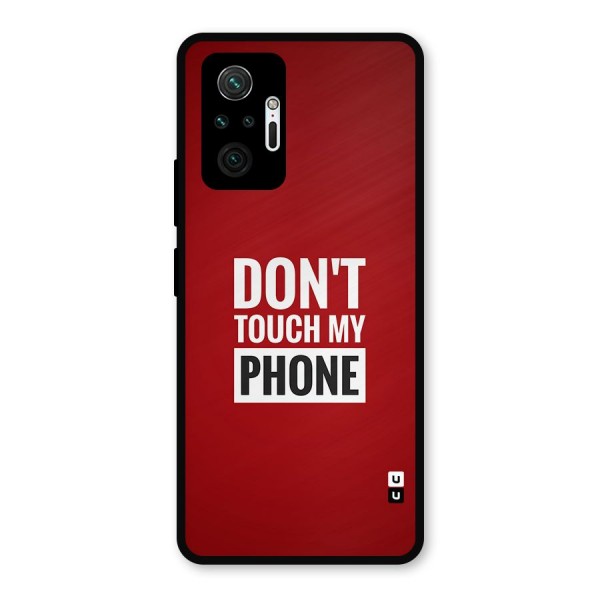 Dare To Touch Metal Back Case for Redmi Note 10 Pro Max