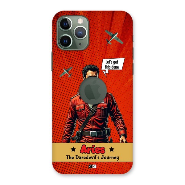 Daredevil Aries Back Case for iPhone 11 Pro Logo Cut