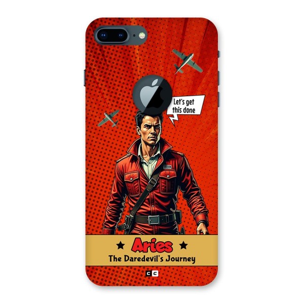 Daredevil Aries Back Case for iPhone 7 Plus Logo Cut