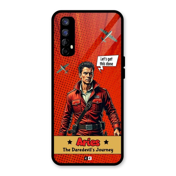 Daredevil Aries Glass Back Case for Realme Narzo 20 Pro