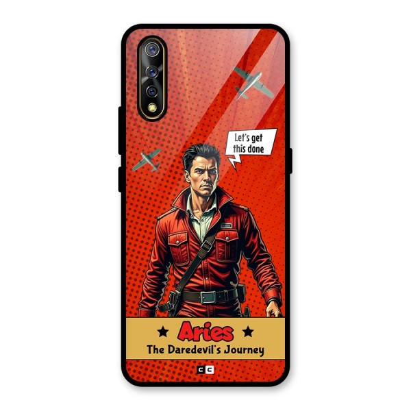 Daredevil Aries Glass Back Case for Vivo S1