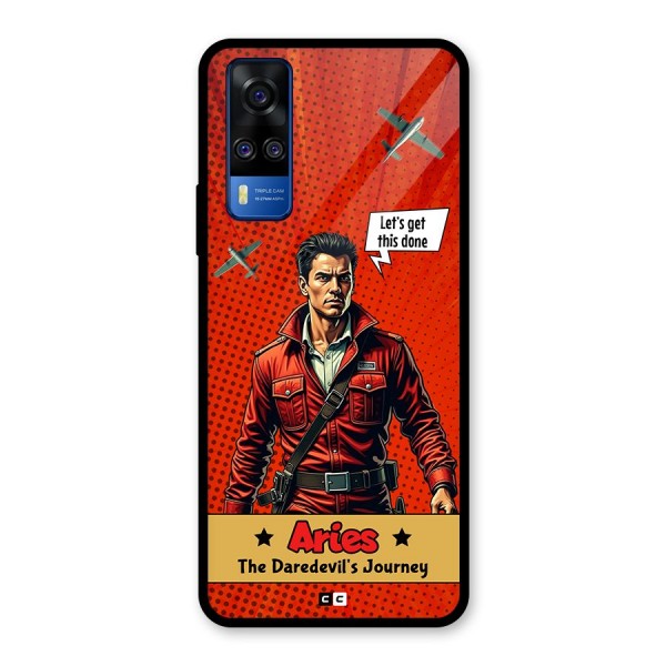 Daredevil Aries Glass Back Case for Vivo Y31